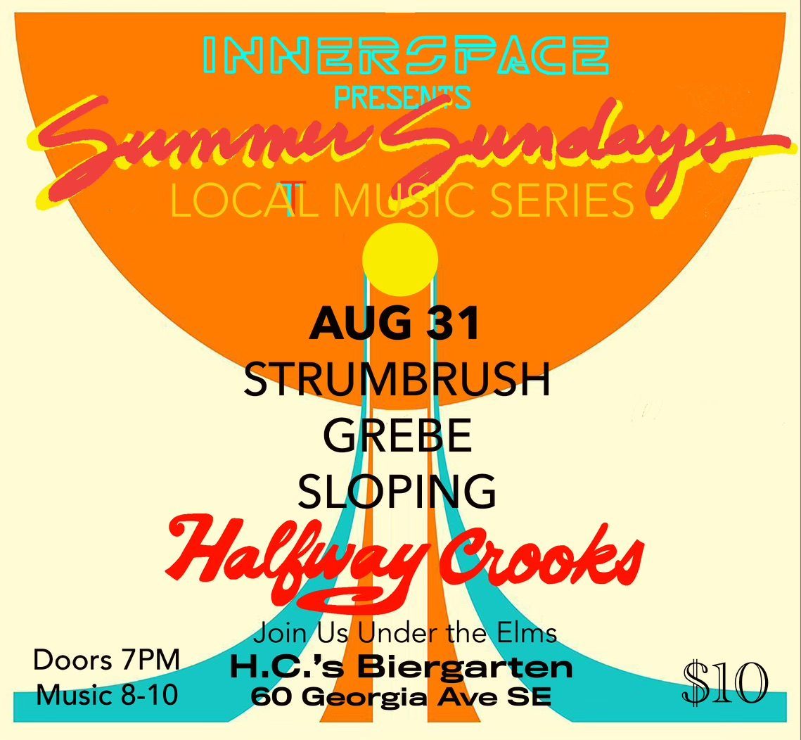 Innerspace Presents: Strumbrush, Grebe, Sloping