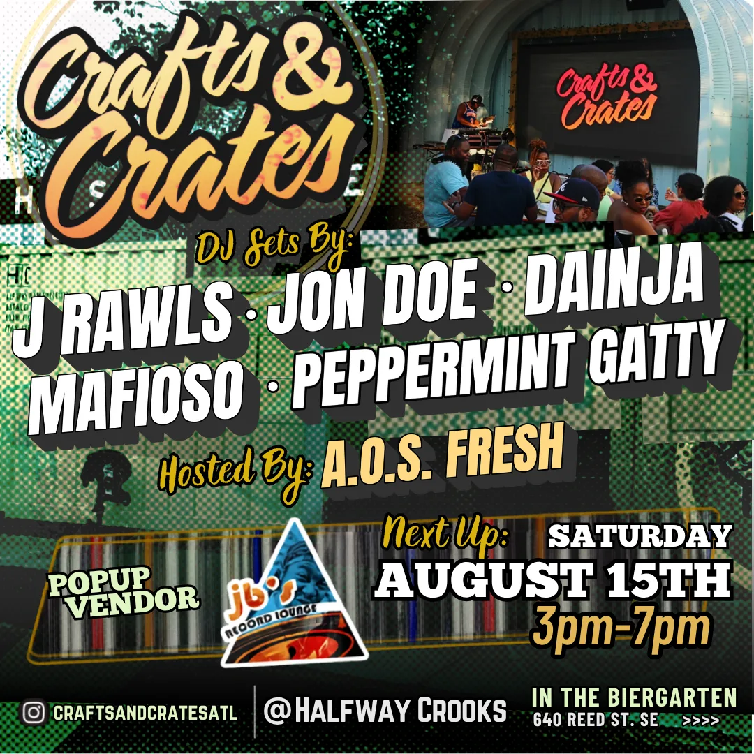Join us for Crafts & Crates on August 15th! HC Biergarten