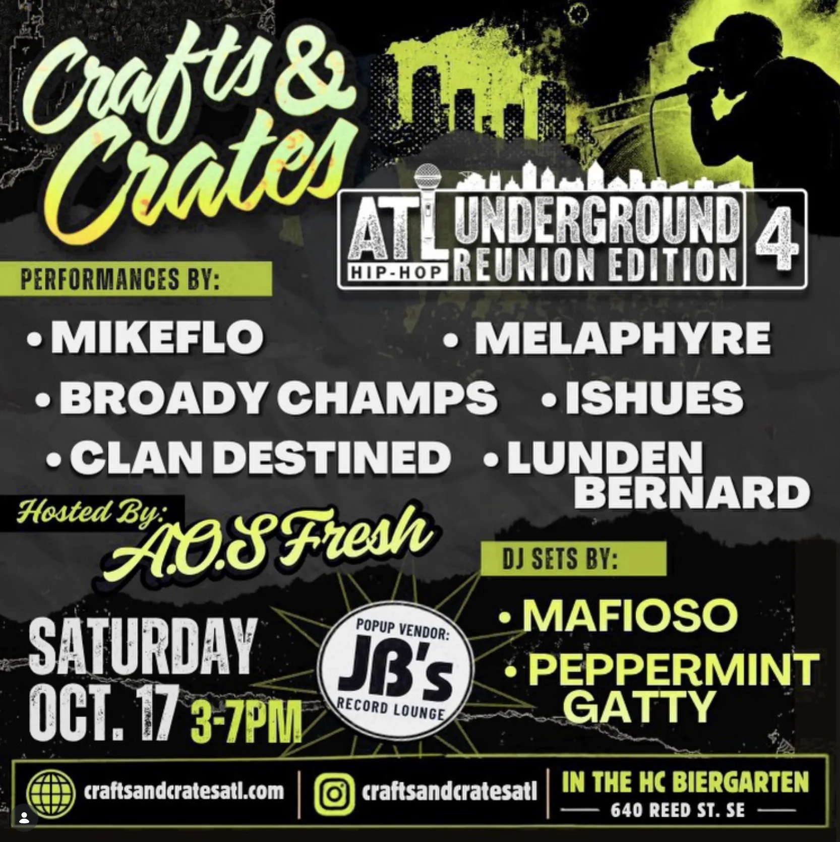 Crafts & Crates: ATL Underground Reunion